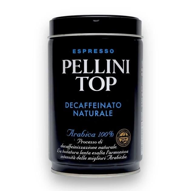Кофе молотый Pellini Top Espresso Decaffeinato Naturale ж/б 100% арабика 250 г
