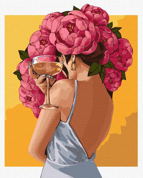 Картина по номерам Идейка Цветущая тайна 40x50 см (KHO4911)