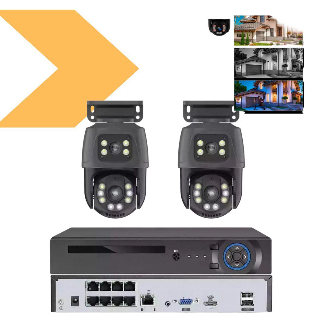 Система видеонаблюдения Full HD 1080P Dvr kit 4 ch (234573899_5310) - фото 12