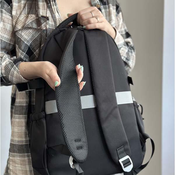 Рюкзак школьный Kuromi 44х30х19 см Черный (ЦБ-00034042) - фото 5 Рюкзак школьный Kuromi 44х30х19 см Черный (ЦБ-00034042) - фото 5