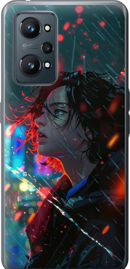 Чехол на Realme GT Neo 2 Ночные огни (6096u-2489-42517)