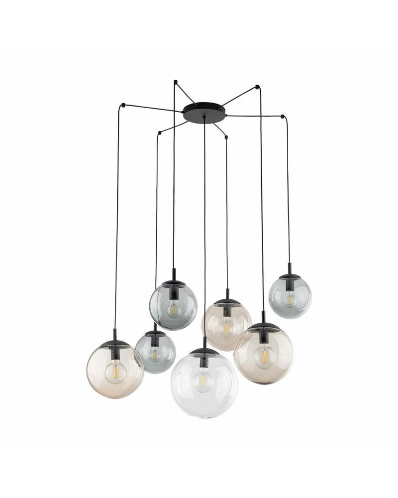 Светильник подвесний TK Lighting 4863 Esme E27 7x15W IP20 Bk (4863-TK)