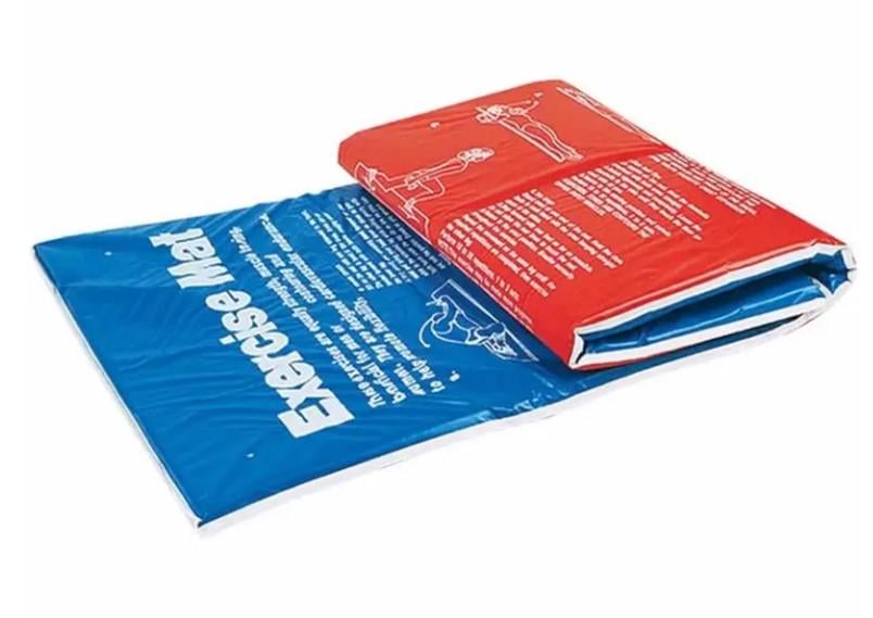 Килимок спортивний Toorx Padded Exercise з антиковзною поверхнею 181x60x2,5 см Blu/Rosso (MAT-GE)