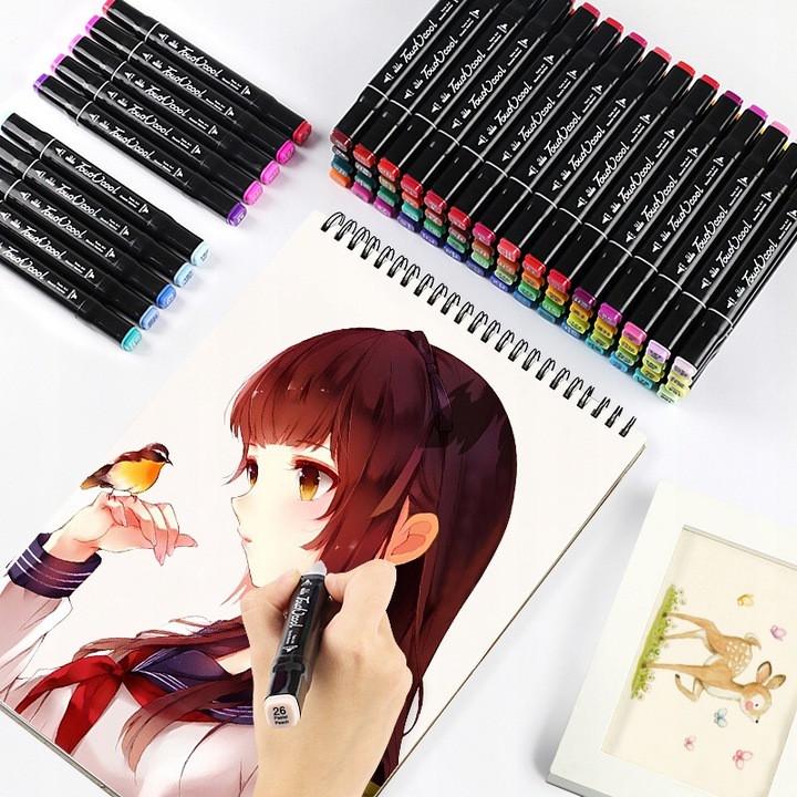 Маркери двосторонні для малювання на спиртовій основі в сумці 80 шт. (2375012886) - фото 3 Маркери двосторонні для малювання на спиртовій основі в сумці 80 шт. (2375012886) - фото 3