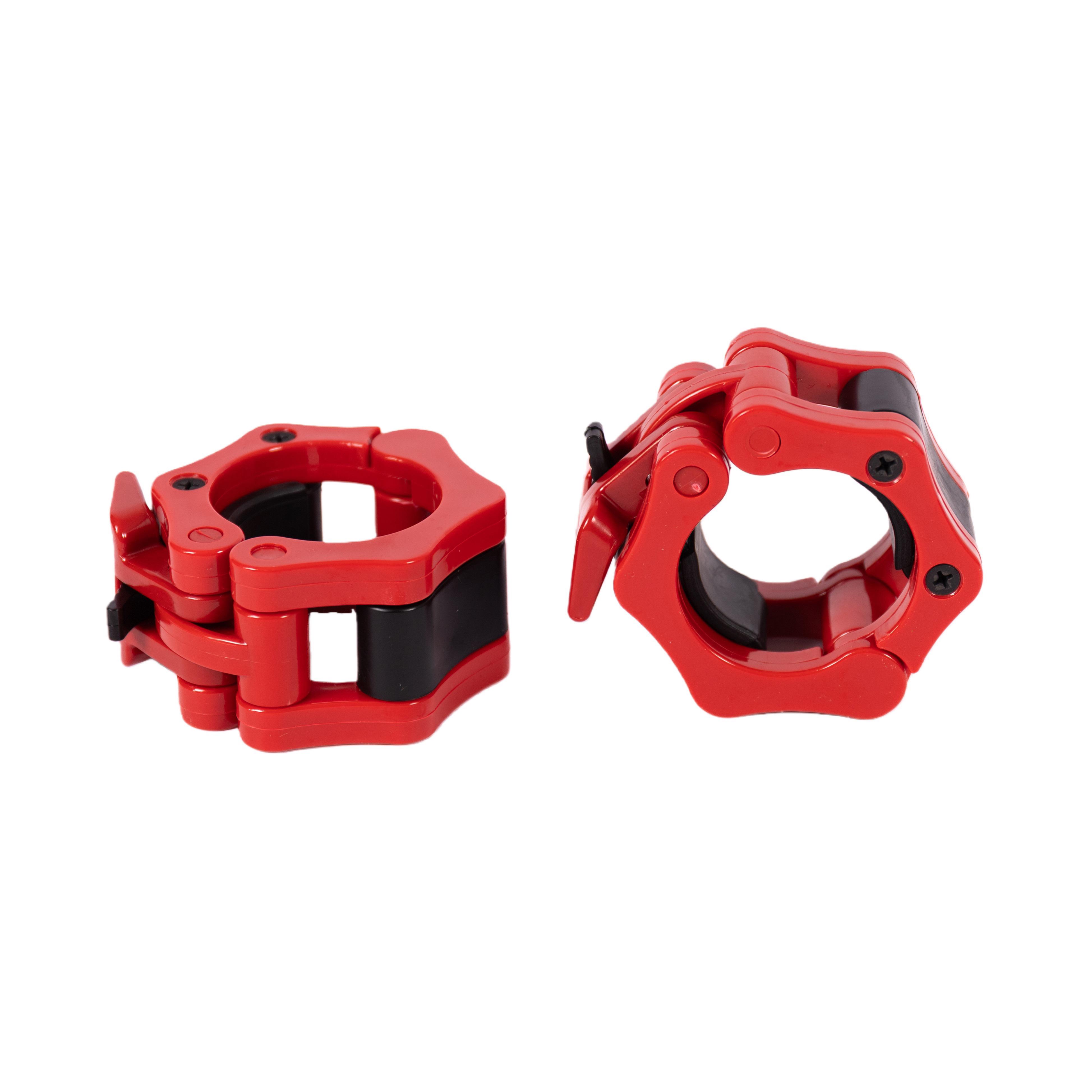 Комплект замков для грифа Generation Fitness FF61D1 пластик 2 шт. Красный (32643683)