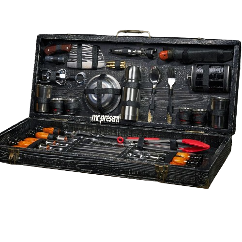 Набор шампуров Maksi Vintage №2 в кейсе (19305108)