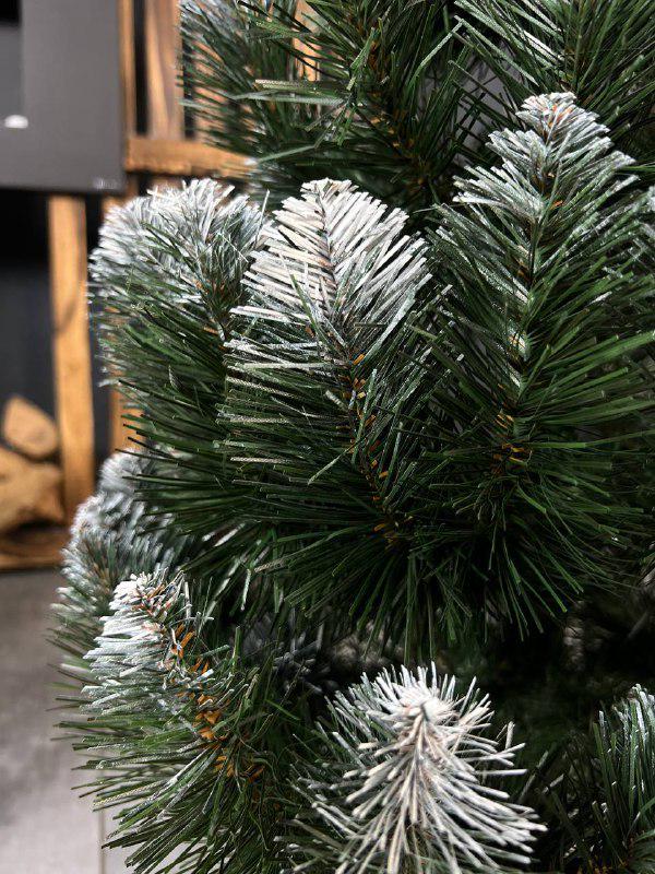 Штучна ялинка Норден 1 м Зелений/Білий (YNK081411) - фото 2 Штучна ялинка Норден 1 м Зелений/Білий (YNK081411) - фото 2