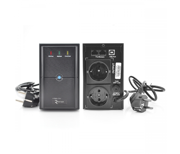 ИБП Ritar E-RTM650L 390W линейно-интерактивный - фото 3