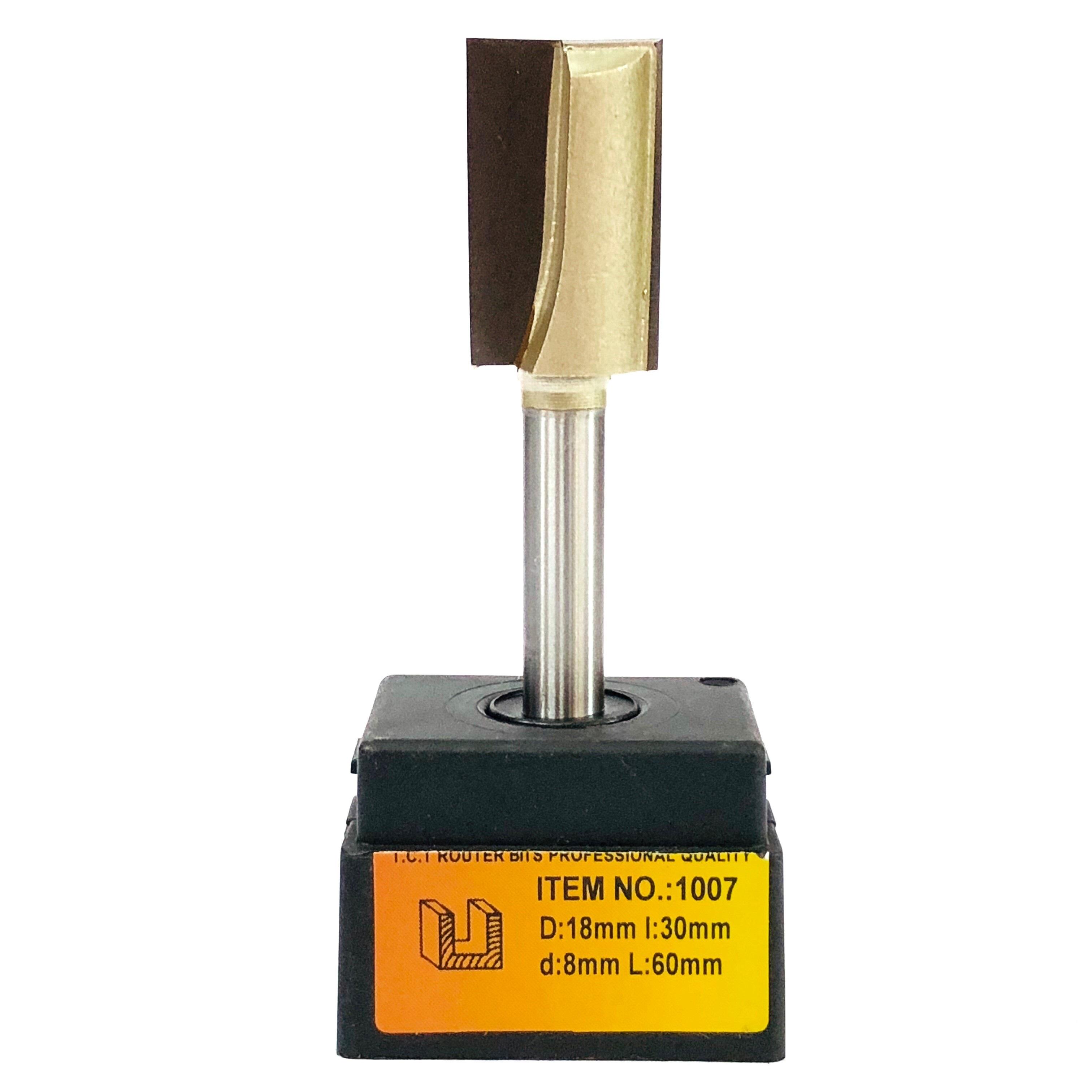 Фреза по дереву 1007 пазовая прямая 30х8х60 мм - фото 2 Фреза по дереву 1007 пазовая прямая 30х8х60 мм - фото 2