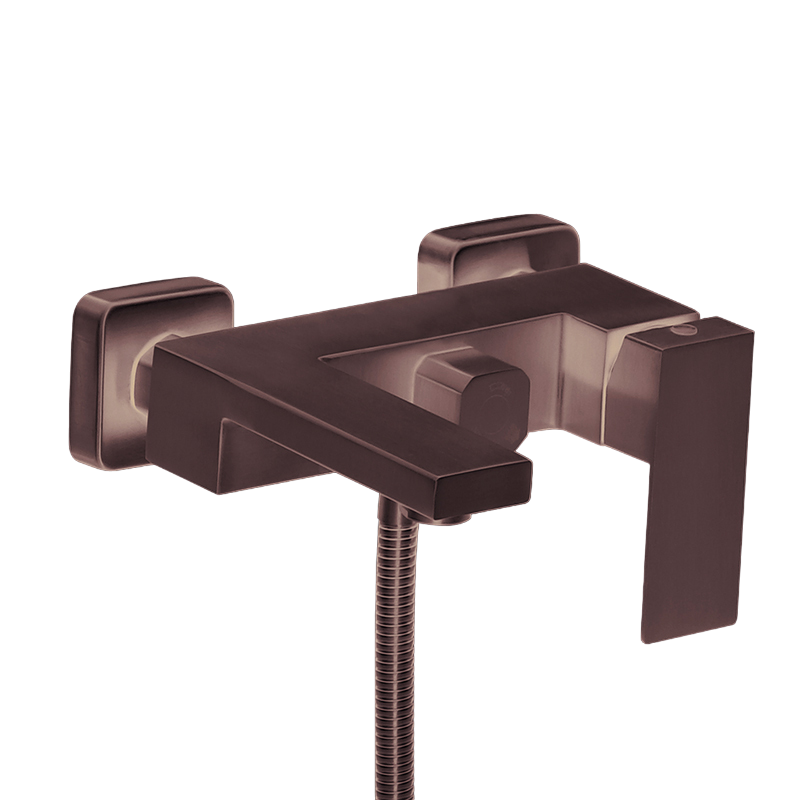 Смеситель для ванны Zerix KUB-008 Euro нержавеющая сталь SUS304 (ZX4852)