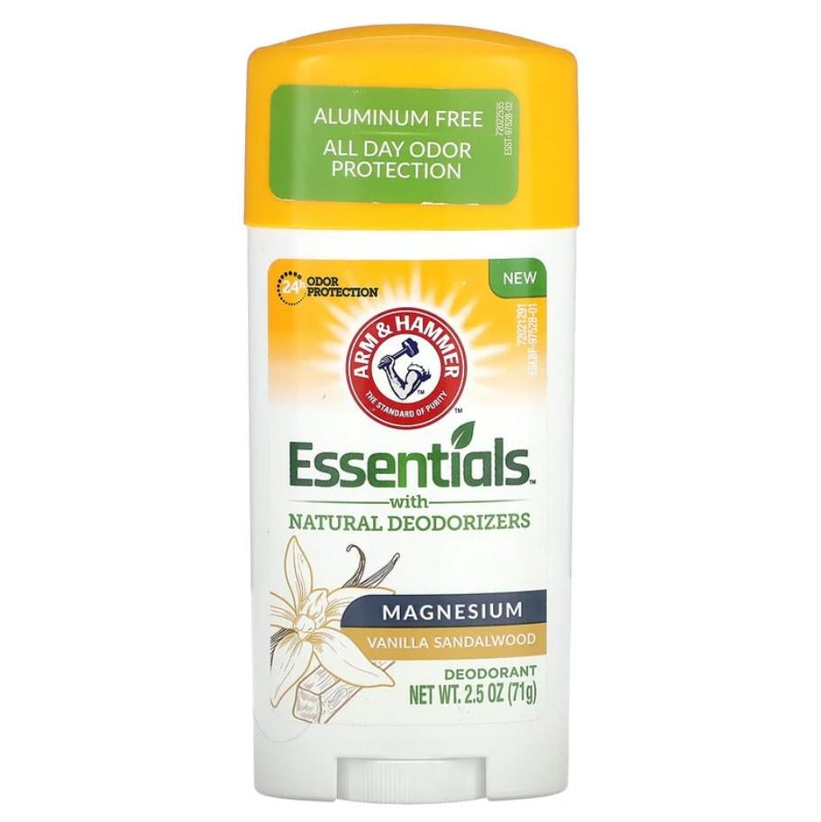 Дезодорант Arm&Hammer Essentials with Natural Deodorizers Deodorant Magnesium Vanilla Sandalwood 71 г