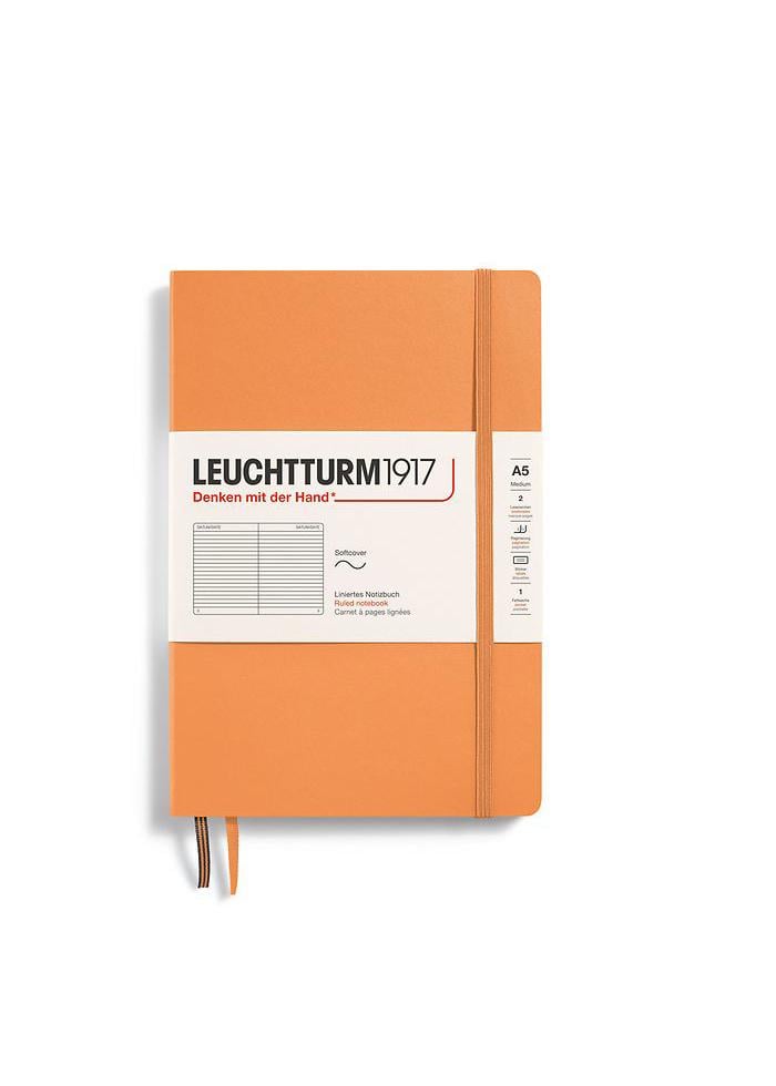 Блокнот Leuchtturm1917 Apricot мягкая обложка линия (369797) - фото 1