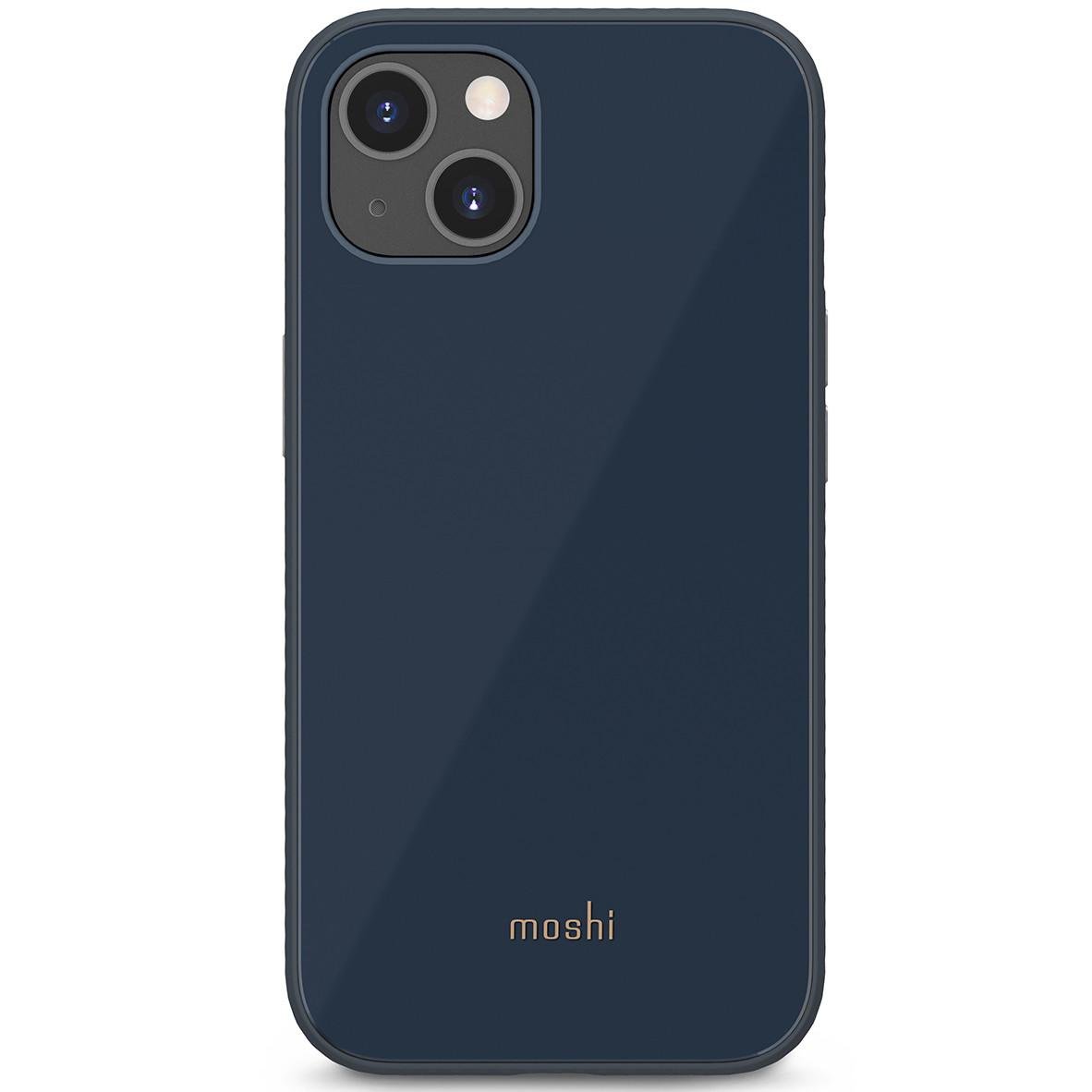 Чехол накладка Moshi iGlaze Slim Hardshell Case for iPhone 13, Slate Blue (99MO132532)