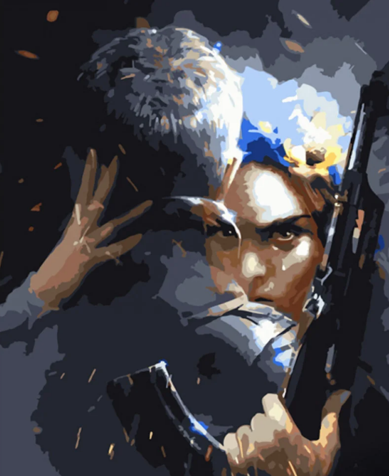 Картина по номерам Strateg Сила женщины 40x50 см (GS820)