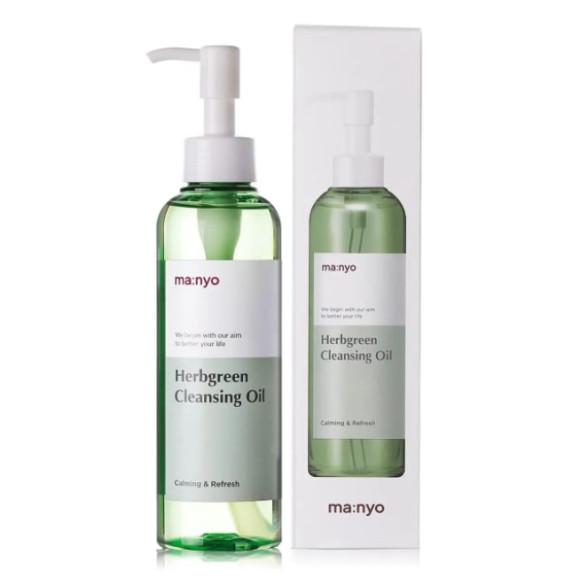 Масло гидрофильное очищающее Manyo Herb Green Cleansing Oil с экстрактами трав 200 мл (1190466650)