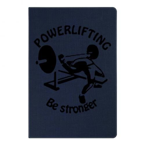 Блокнот А5 Powerlifting be Stronger в линию 112 листов Темно-синий (2634632-8-6328)