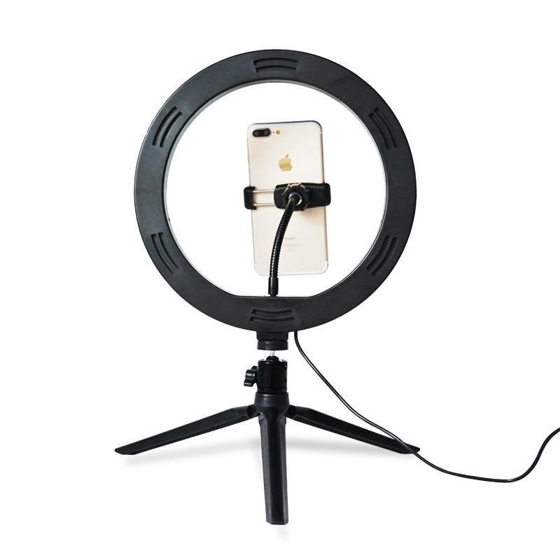 Штатив для телефона Ring Light Kit F532F1 со светодиодным кольцом 26 см/19 см - фото 2