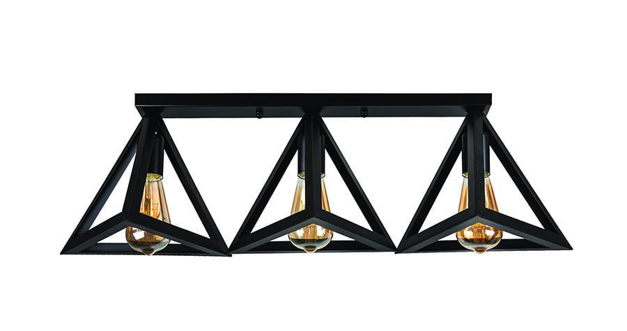Люстра на 3 плафона Levistella 756XPR220F2-3 BK 500 Черный (LVS2788)