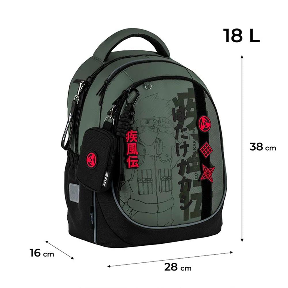 Шкільний набір KITE Naruto Shippuden рюкзак/пенал/сумка для взуття (SET_(NR25-700M) - фото 5