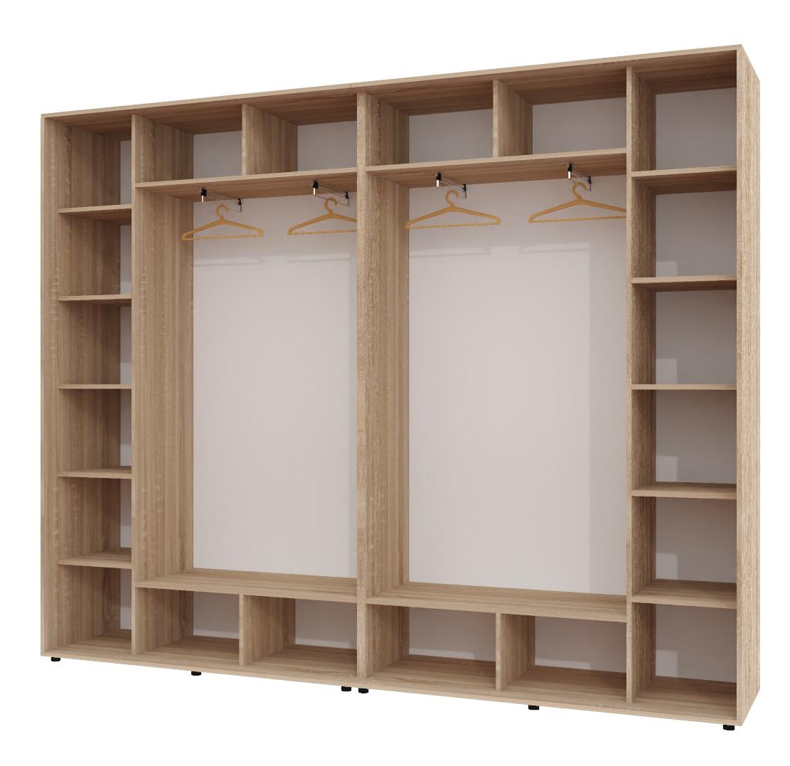 Корпус шкафа-купе Алекса ШК-02 290х45х240 см Дуб сонома Корпус шкафа-купе Алекса ШК-02 290х45х240 см Дуб сонома