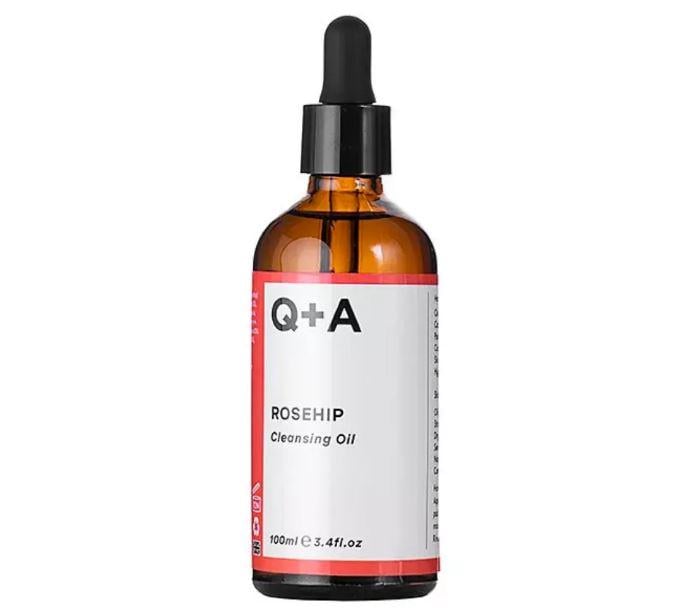 Гидрофильное масло Q+A Rosehip Cleansing Oil на основе шиповника 100 мл (QA2007)