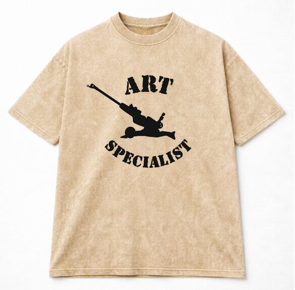 Футболка Art specialist хлопок оверсайз L Бежевый Футболка Art specialist хлопок оверсайз L Бежевый