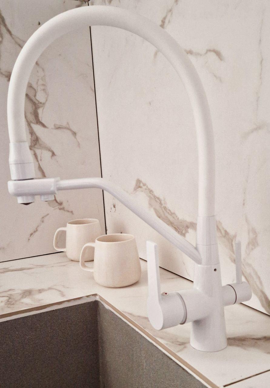 Смеситель для кухни Landberg с подключением фильтрованной воды (587LA) - фото 3 Смеситель для кухни Landberg с подключением фильтрованной воды (587LA) - фото 3