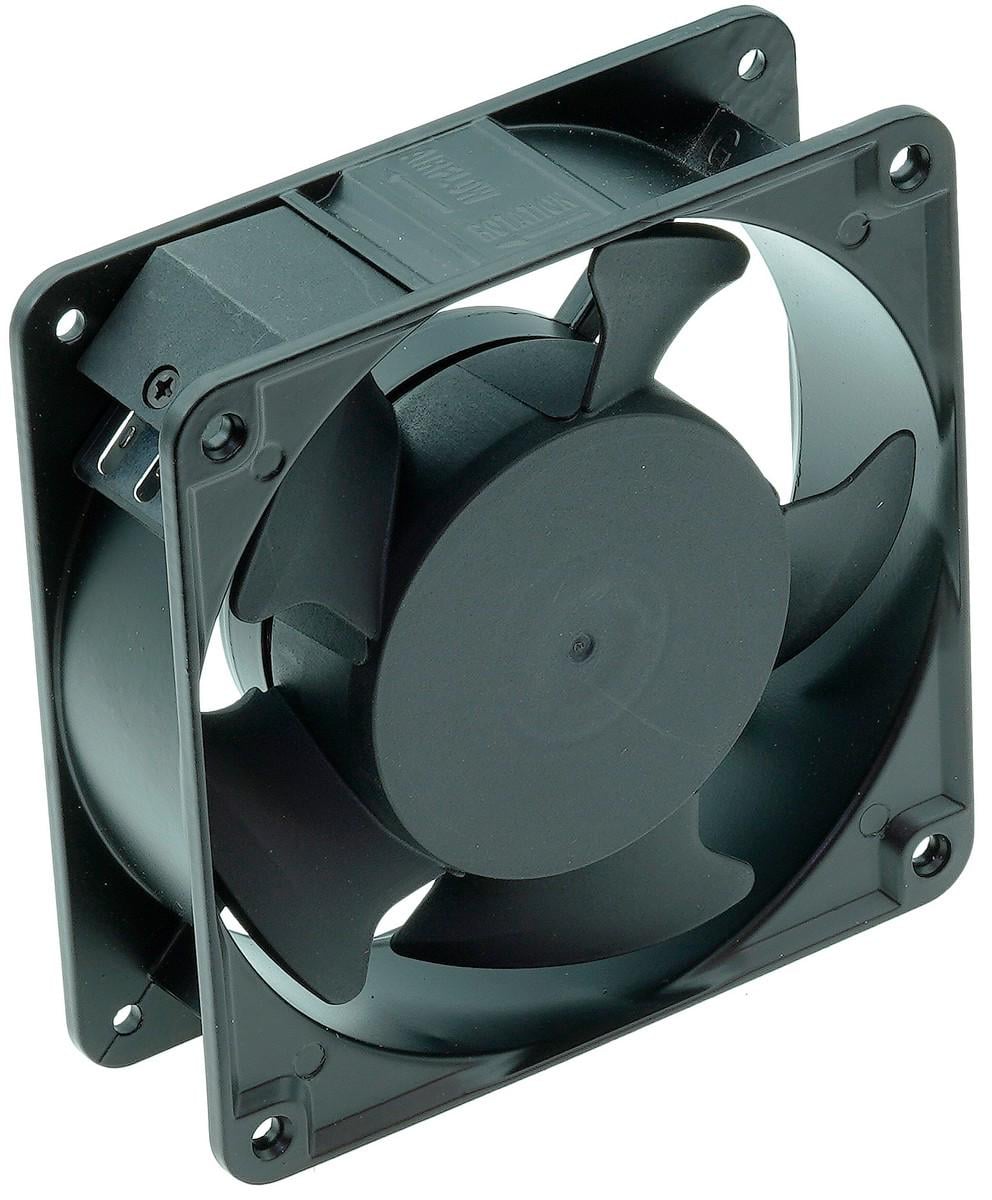 Вентилятор зварювального апарату 220V 120х120х38 мм МЦ 10 6 мм (св071)