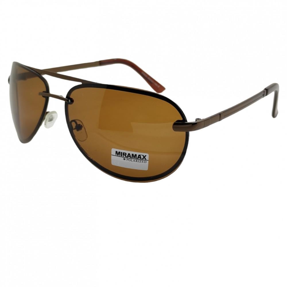 Солнцезащитные очки поляризованные Miramax Polarized 9025 Коричневый (46229)