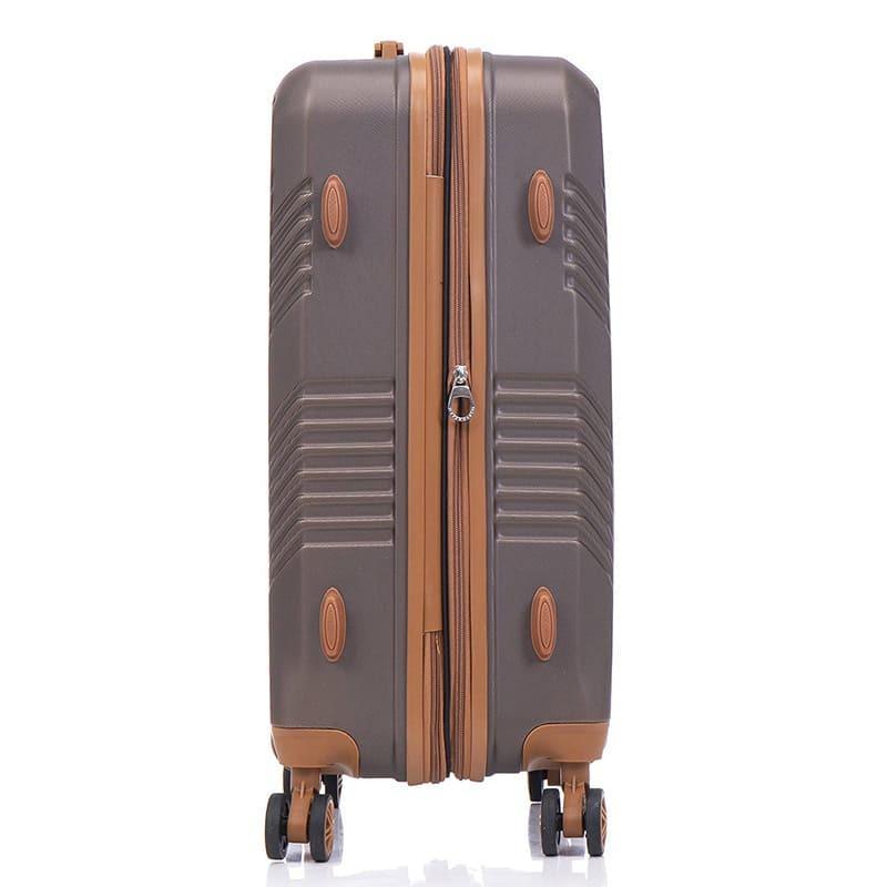 Валіза SEMI LINE 24" M 69/82 л Brown (DAS303356) - фото 3