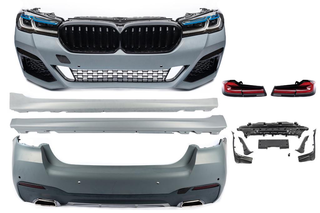 Комплект рестайлинга GBT для BMW 5 серия G30/31 2017- гг. алюминий/пластик Под покраску