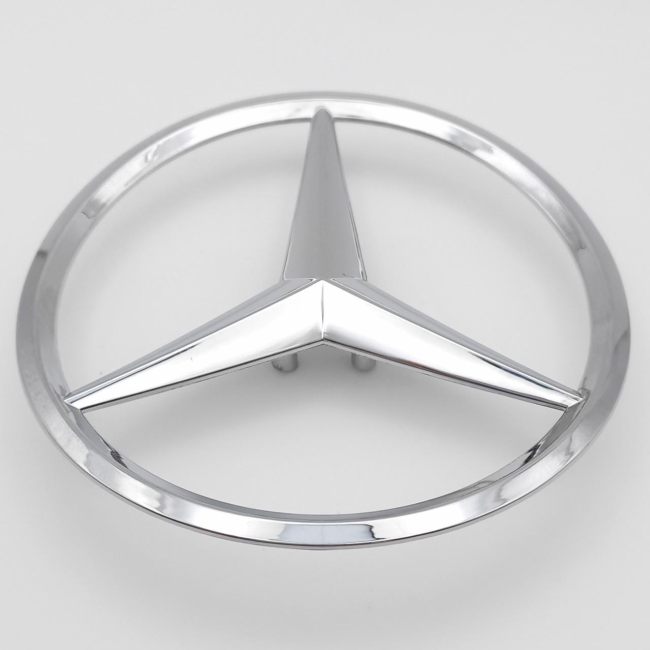 Эмблема Mercedes 81х81 мм Хром (A117 817 00 16 CLA W117)