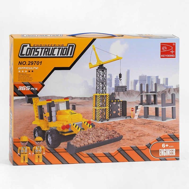 Конструктор Ausini Строительные работы в коробке 365 элементов (2036626480)