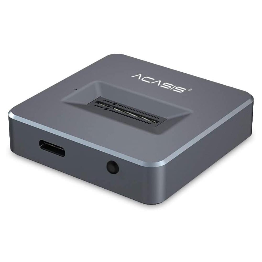 Док-станція M.2 Clone корпус USB 3.1 Gen 2 без кабелів для NVMe USB M2 Key M 22110/2280/2260/2242/2230 SSD (35502805)