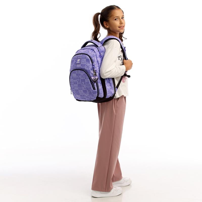 Школьный рюкзак KITE Education teens K25-905M-3 с ортопедической спинкой (995358) - фото 5