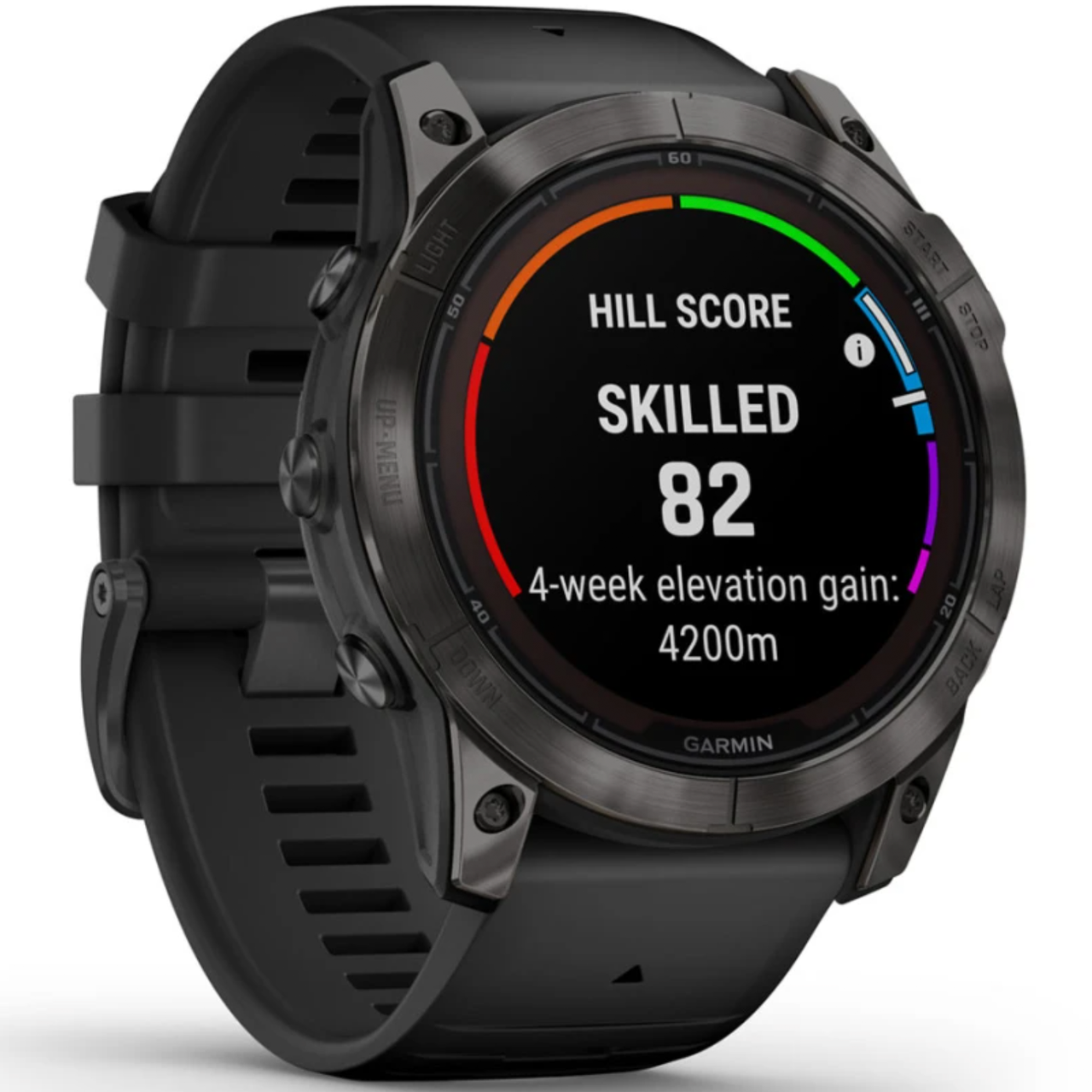 Смарт-часы Garmin Fenix 7X Pro Sapphire Solar Carbon G. DLC Tit. with Black Band (010-02778-10/11) - фото 4