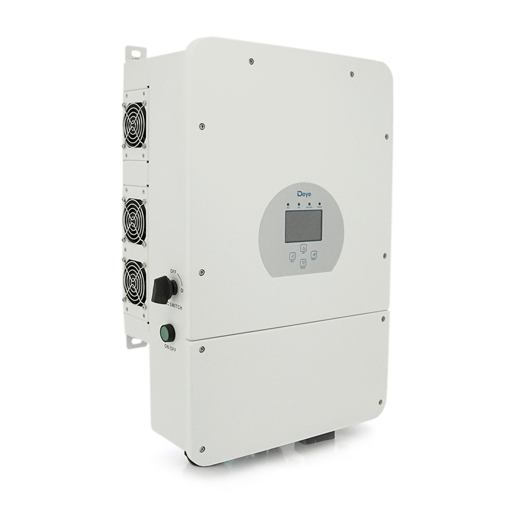 Инвертор гибридный Deye SUN-8K-SG01LP1-EU однофазный WI-FI 8 кВт МРРТ 125-425 Вт (26498112)