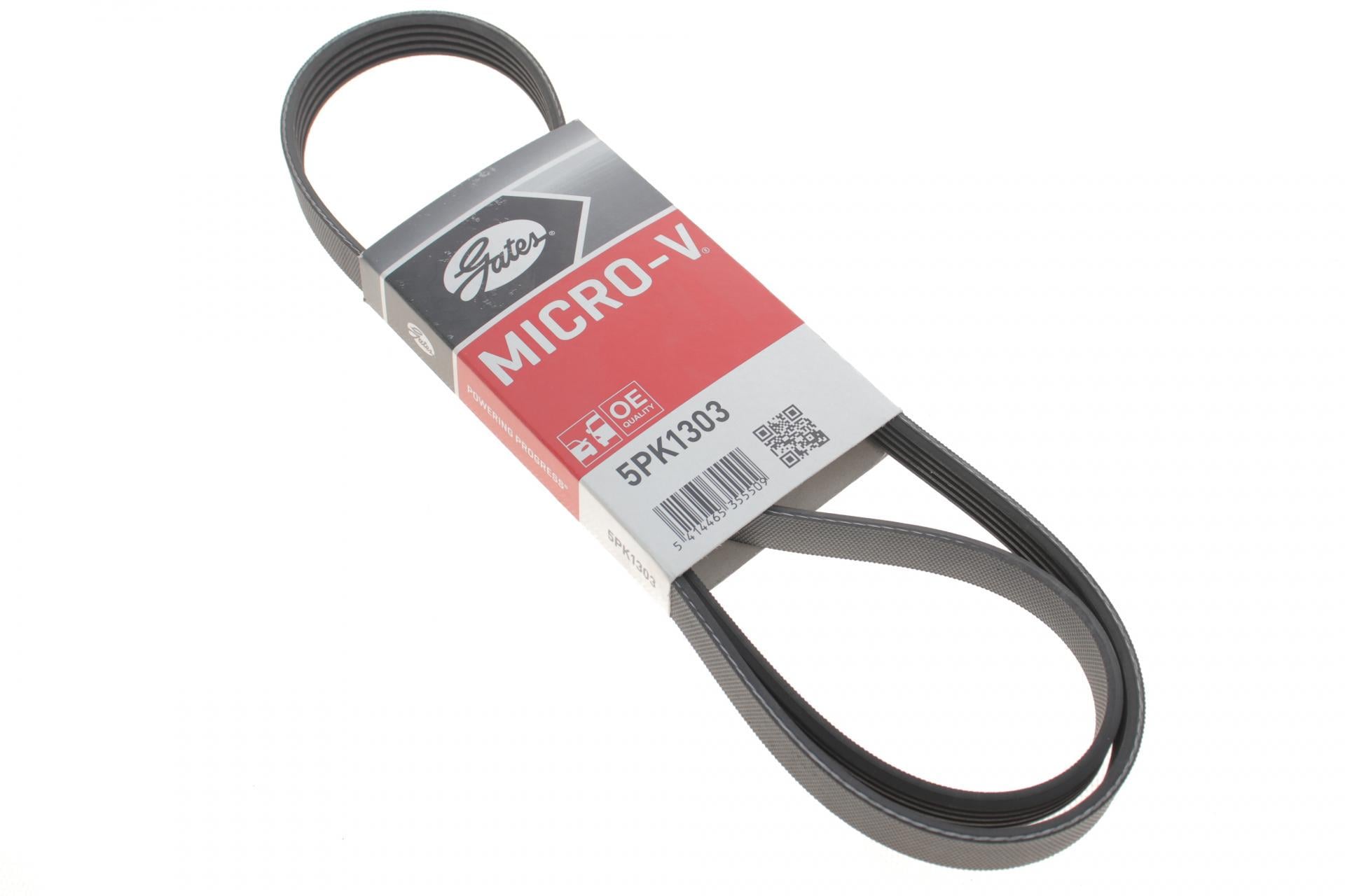 Ремень генератора GATES VOLKSWAGEN Passat B5/Audi A4/A6 1.6/1.8 95- (5PK1303) Ремень генератора GATES VOLKSWAGEN Passat B5/Audi A4/A6 1.6/1.8 95- (5PK1303)