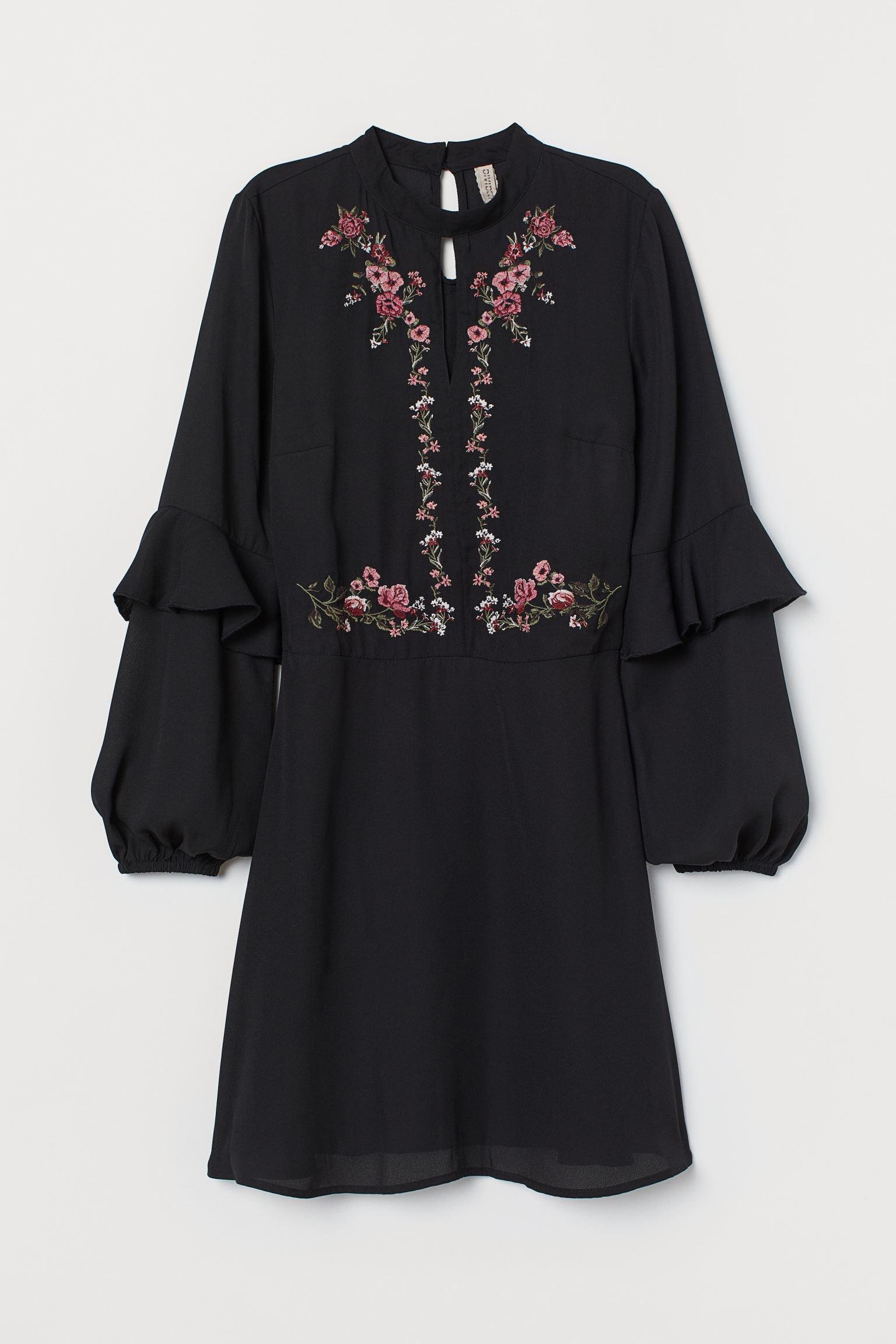 Платье H&M р. 36 Черный (1702795761)