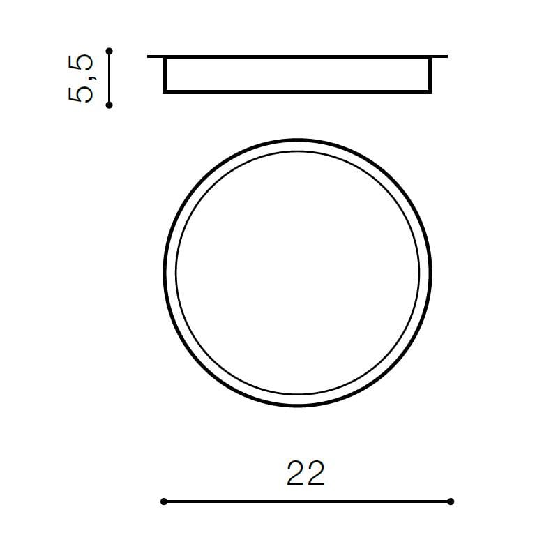 Стельовий світильник Azzardo Monza R 22 AZ2263 (SHR653000-20-BK) - фото 2