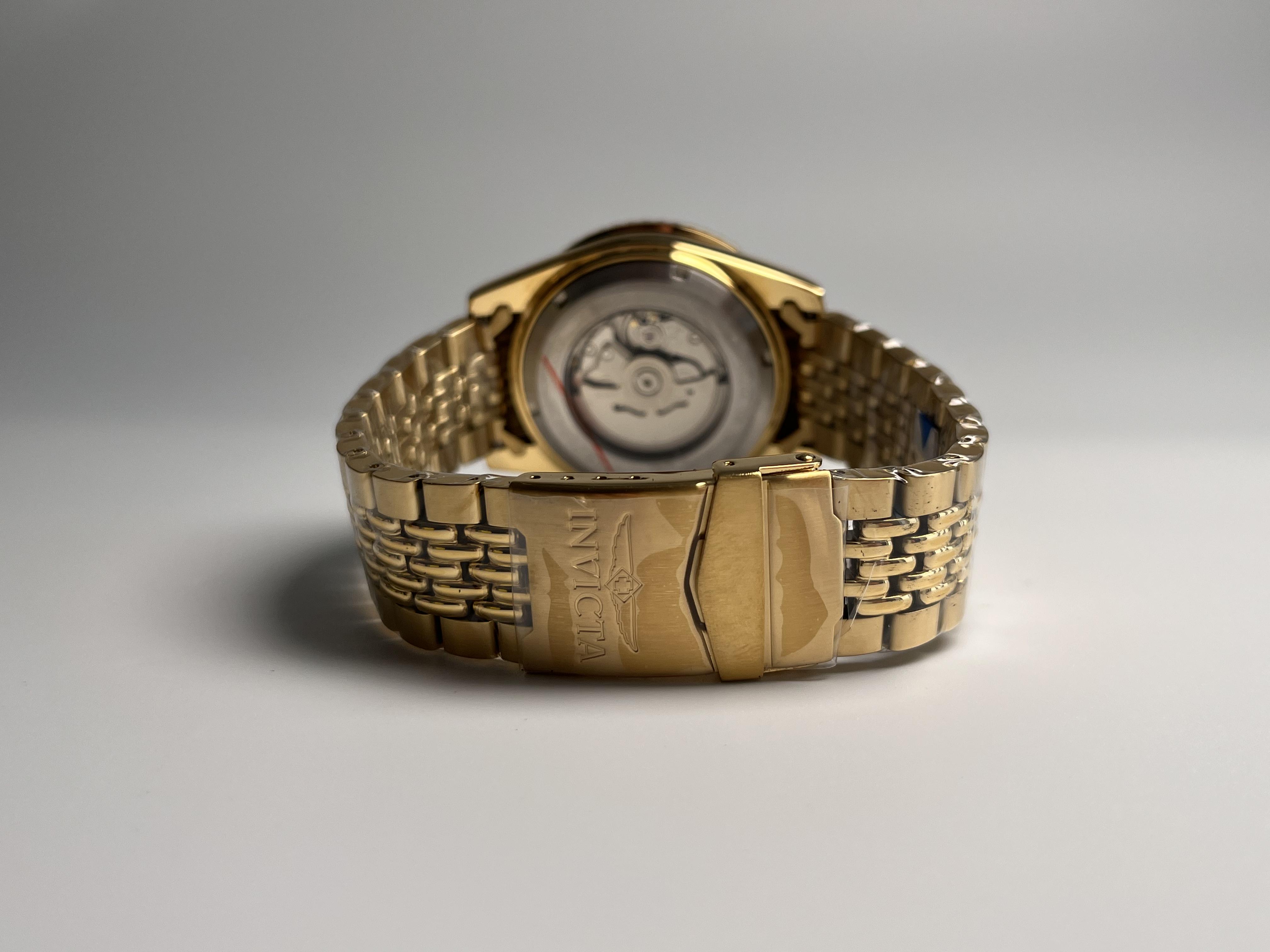 Годинник із золотистим ремінцем Invicta 39758 Automatic - фото 5 Годинник із золотистим ремінцем Invicta 39758 Automatic - фото 5