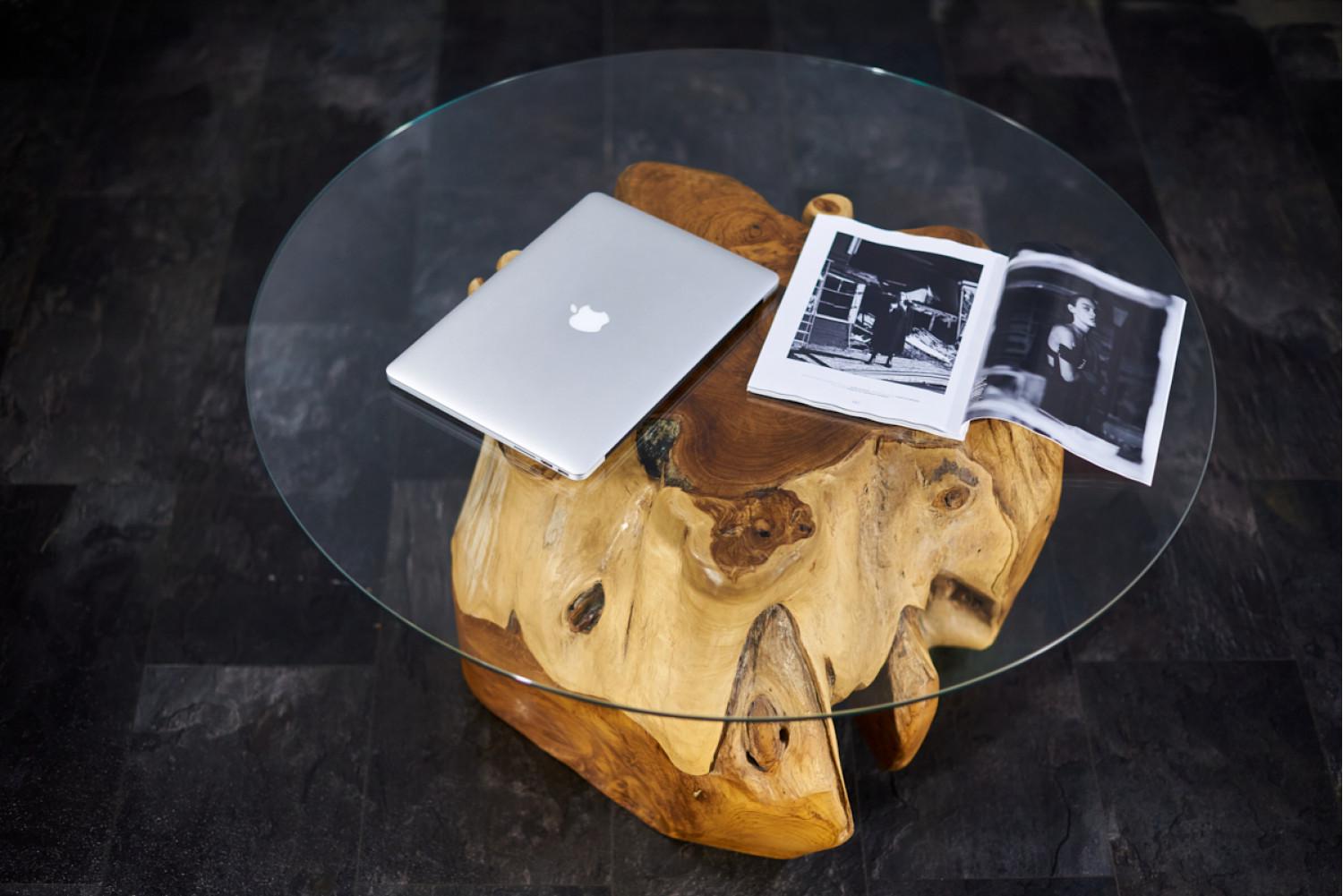 Журнальный стол из массива дерева тик (CA-14) - фото 4 Журнальный стол из массива дерева тик (CA-14) - фото 4