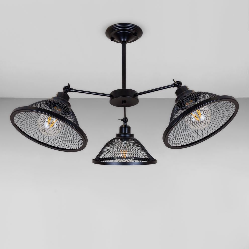 Люстра потолочная Light House LS-18962-3 BK Черный