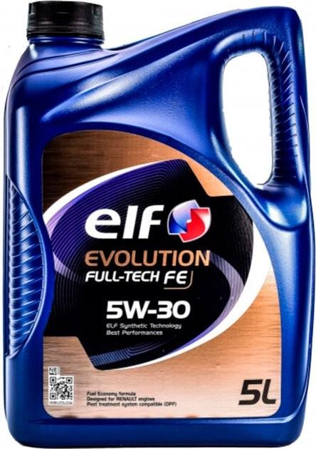 Моторное масло Elf Evolution Full-Tech FE 5W-30 5 л (38301406)