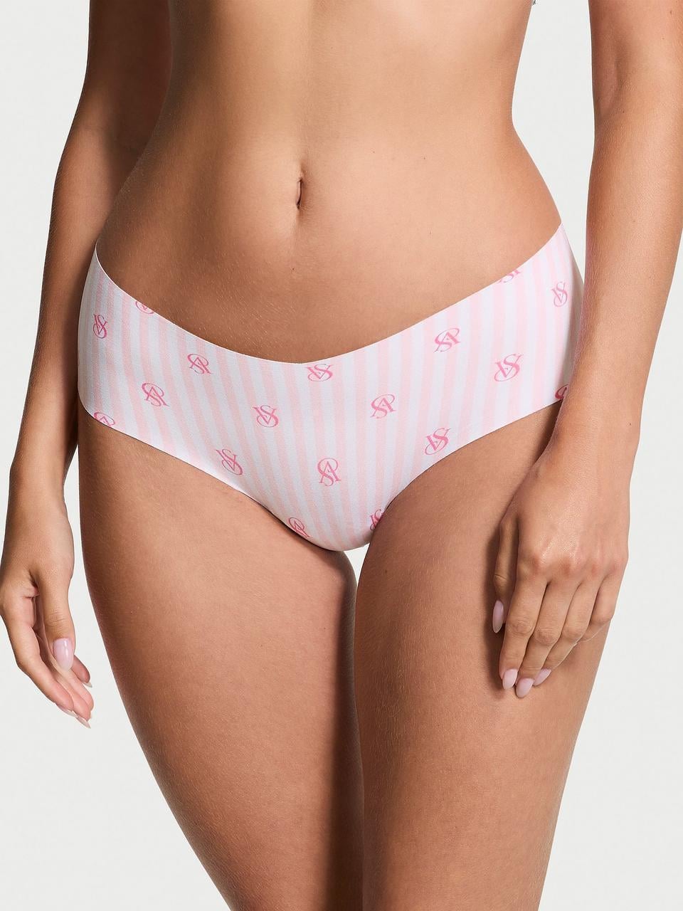 Трусики женские Victoria's Secret хипстеры бесшовные No-show XXL Розовый (2528479479)