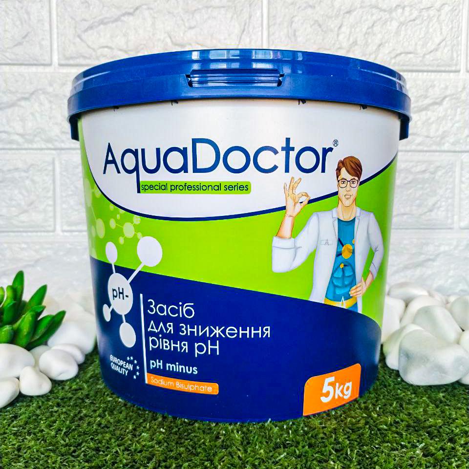 Препарат для зниження рівня рН AquaDoctor pH minus 5 кг (191322)
