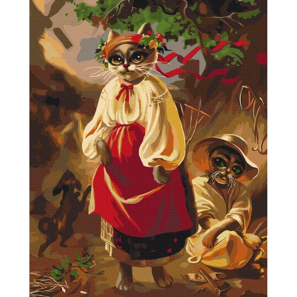 Картина по номерам Brushme Котерина 40x50 см (BS53663)
