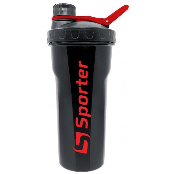 Шейкер Sporter KL-7014 із закруткою 700 ml Чорний