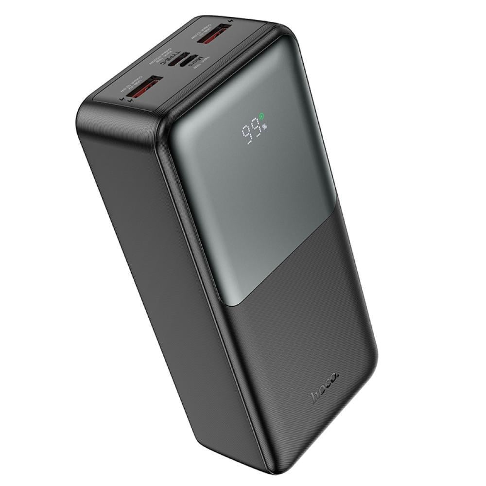 Повербанк Hoco J136B 22,5W|PD20W 30000 mAh с быстрой зарядкой Type-C 2 USB Black (472ae289)