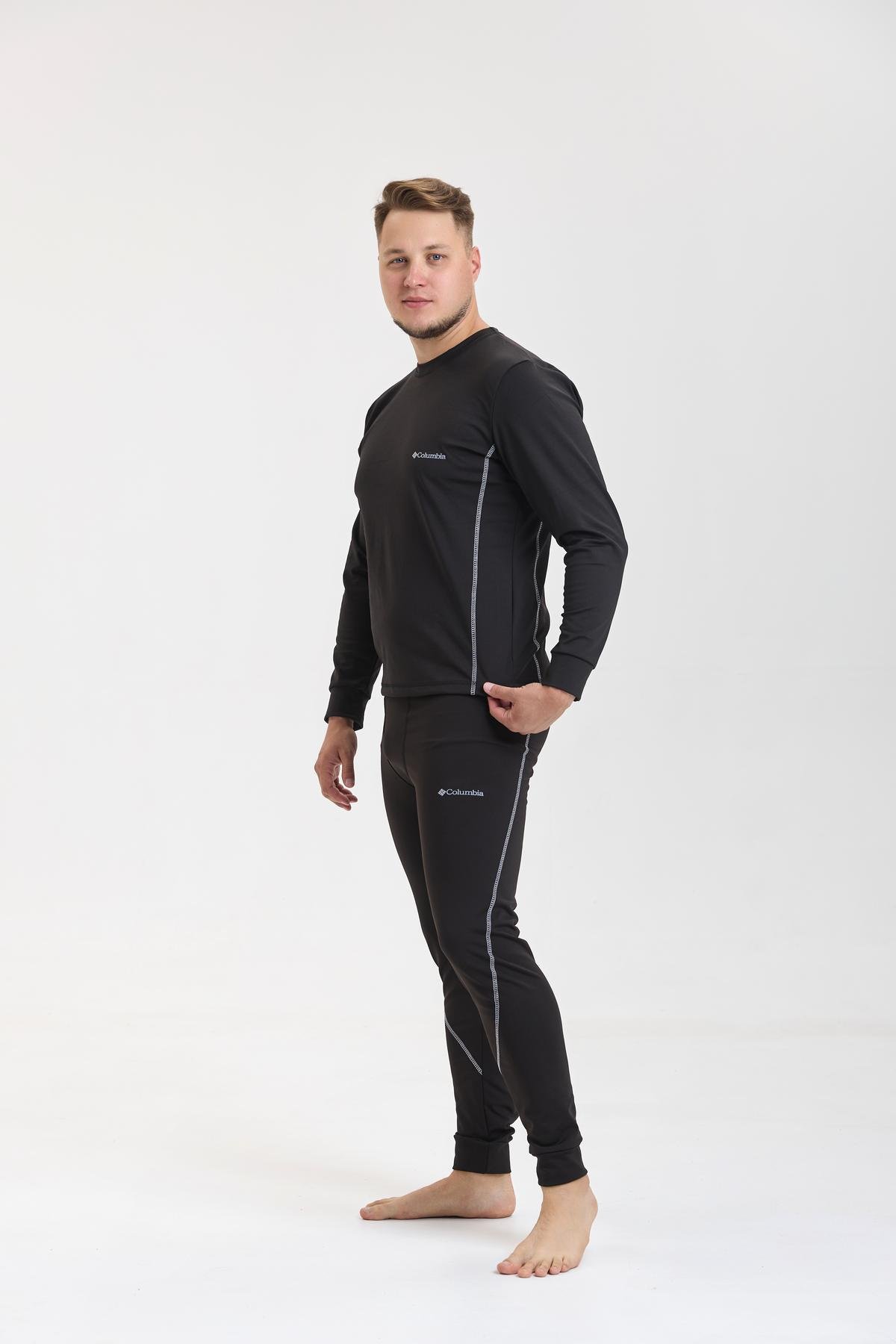 Термобілизна чоловіча Columbia батал 4XL Чорний (30666363) - фото 4 Термобілизна чоловіча Columbia батал 4XL Чорний (30666363) - фото 4